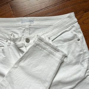 Loft ankle length pants